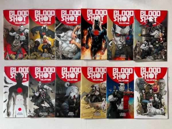 Bloodshot: Salvation 1-12 (2017 Valiant Full Run Complete Series)