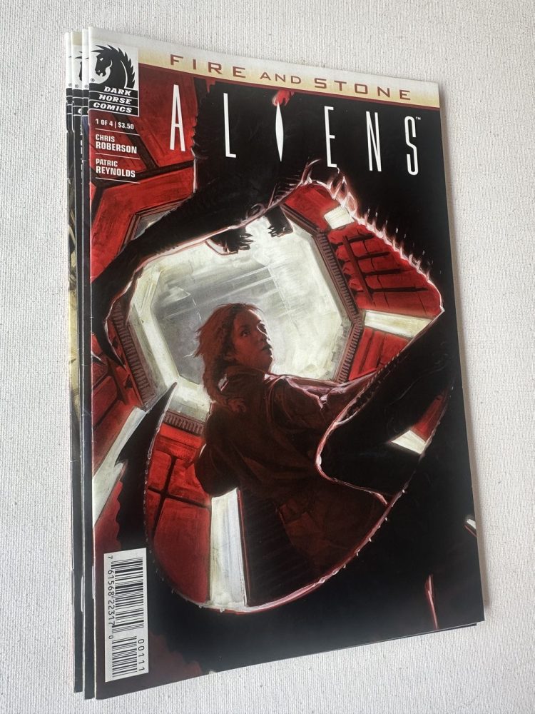 Aliens: Fire And Stone 1-4 (2014 Dark Horse / Complete Mini-Series) - Image 11