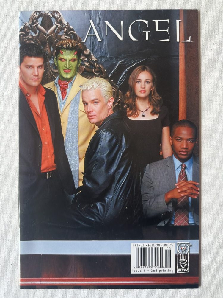 Angel The Curse 1 (2005 IDW) (2nd Printing Retailer Incentive Cover) - Image 2