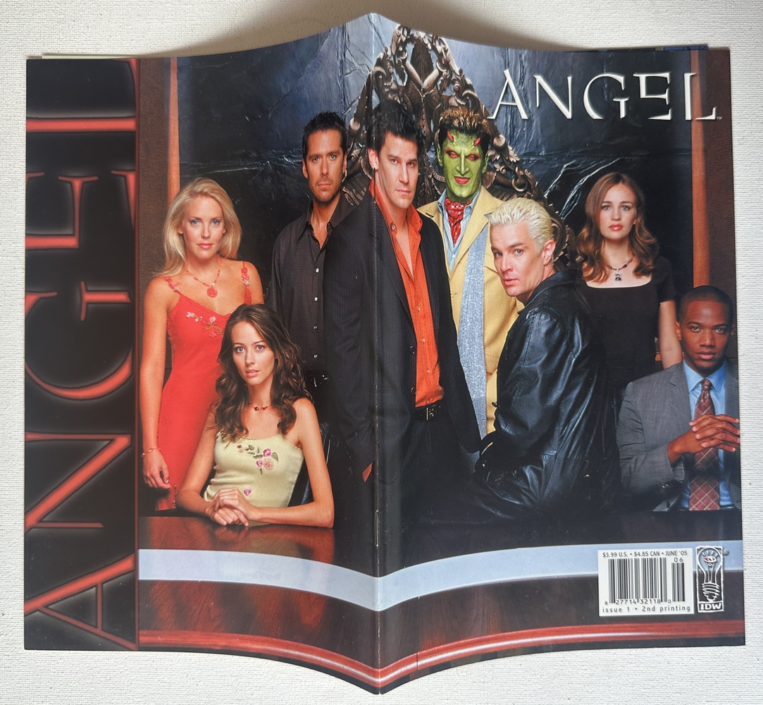 Angel The Curse 1 (2005 IDW) (2nd Printing Retailer Incentive Cover)