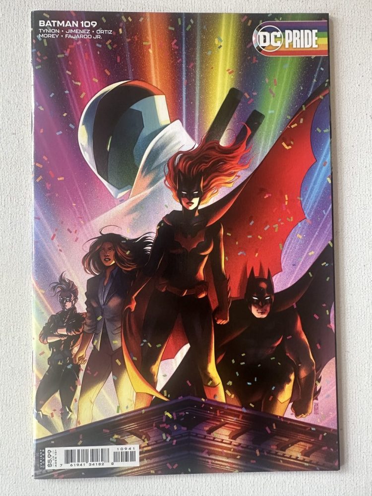 Batman 109 Pride Variant Cover (2016 3th Series / DC Comics)