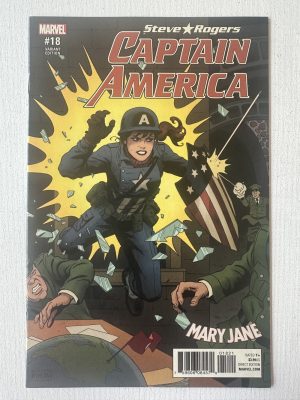Steve Rogers: Captain America 18 Variant Mary Jane Cover (2016 Series / Marvel)