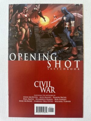 Civil War Opening Shot Sketchbook 1-Shot (2006 Series / Marvel)