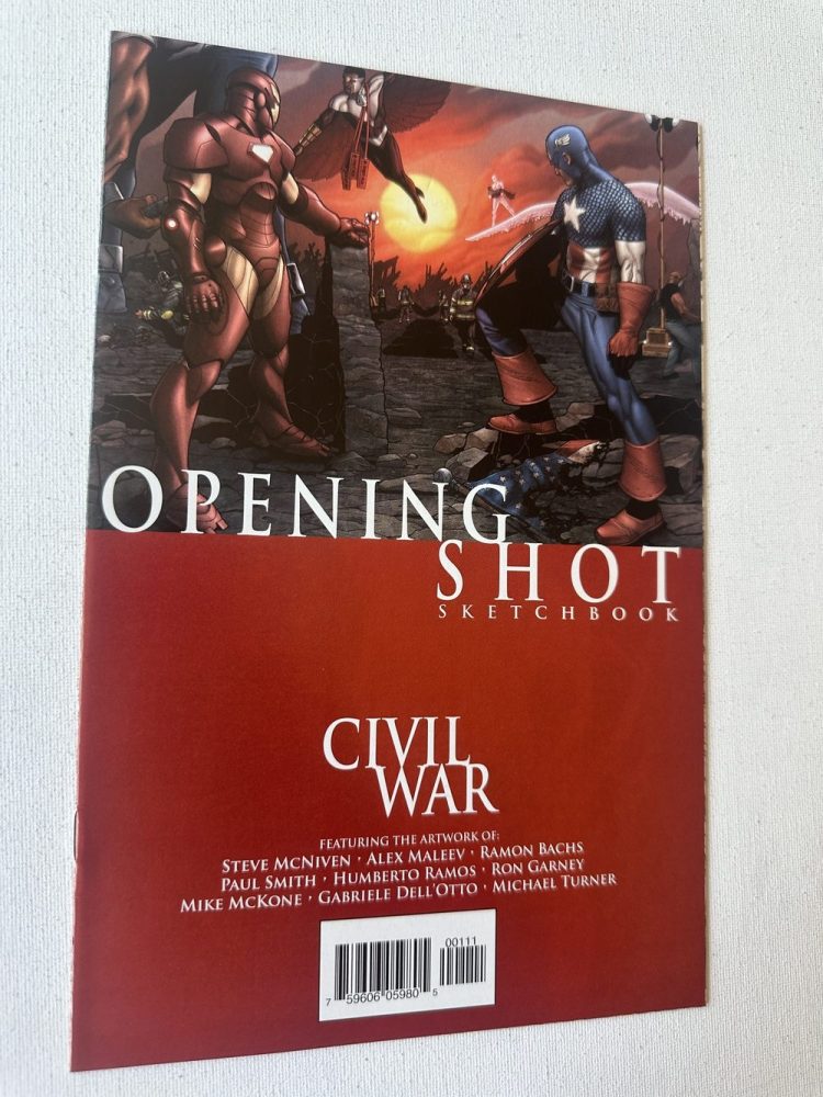 Civil War Opening Shot Sketchbook 1-Shot (2006 Series / Marvel) - Image 4