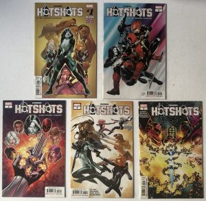 Domino Hotshots 1-5 (2019 Series / Marvel Complete Limited-Series)
