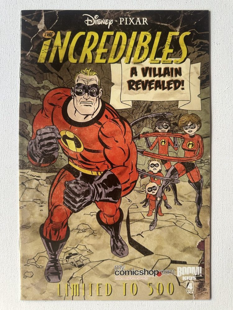 Incredibles 4 My Comicshop Limited To 500 Variant Cover (2009 Series / Boom)