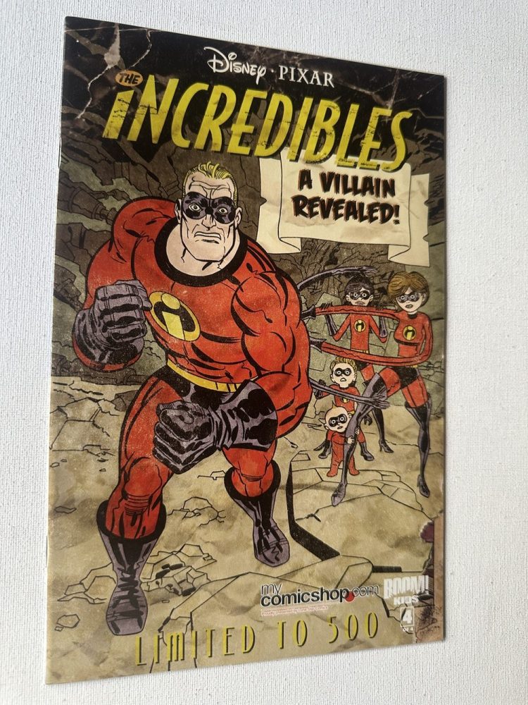 Incredibles 4 My Comicshop Limited To 500 Variant Cover (2009 Series / Boom) - Image 4