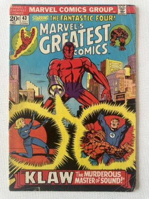 Marvel Greatest Comics 43 (1969 Series / Marvel)