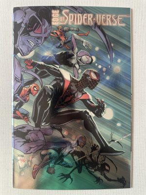 Edge Of The Spider-Verse "Asrar Foil Variant Cover" (2024 Series / Marvel)