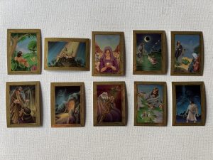 Gospel Religion Complete Chromium 10 Card Set (1993 The Illustrated Word)