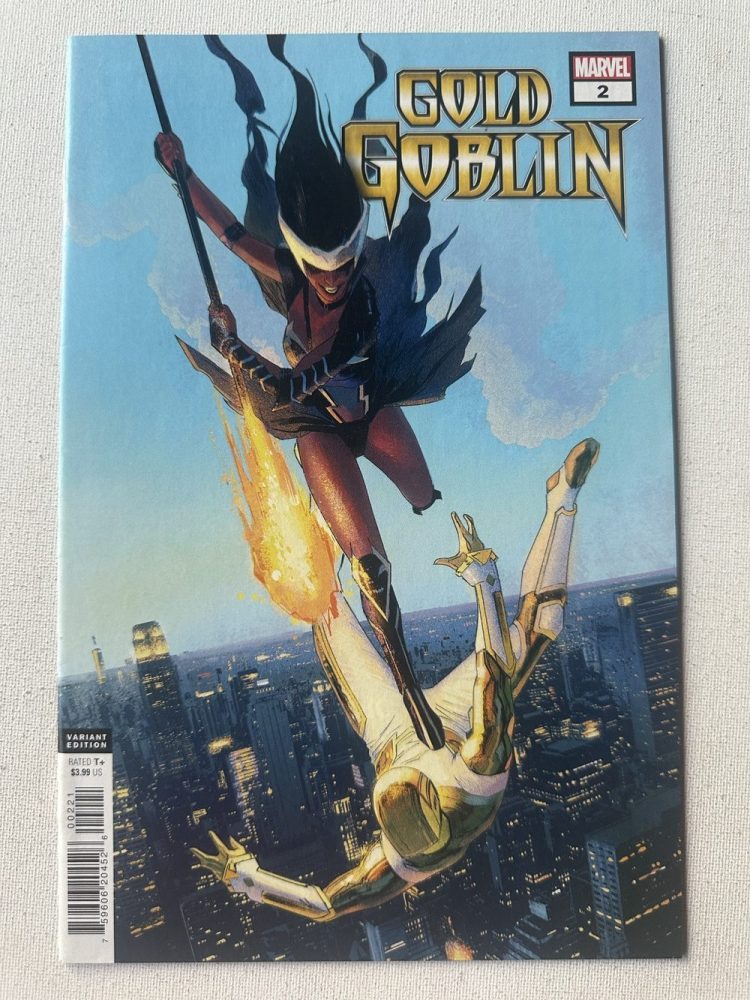 Gold Goblin 2 Variant Gold Goblin Cover By Michael Dowling 2023 Series gold-goblin-2-variant-gold-goblin-cover-by-michael-dowling-2023-series