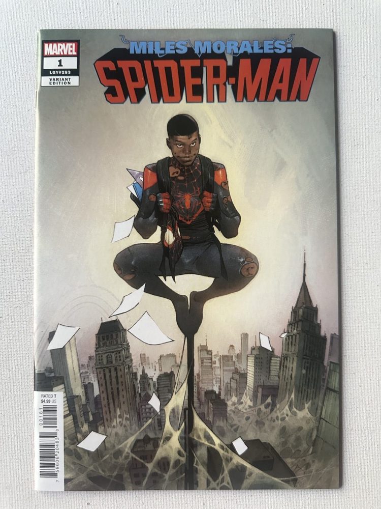 Miles Morales: Spider-Man 1 (LGY 283) Variant Cover By Olivier Coipel (2023 Series / Marvel)