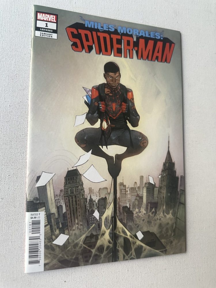 Miles Morales: Spider-Man 1 (LGY 283) Variant Cover By Olivier Coipel (2023 Series / Marvel) - Image 4