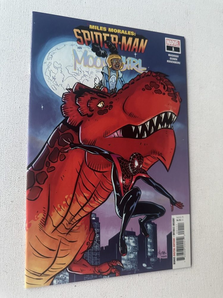 Miles Moreles And Moon Girl 1-Shot Regular Cover By Alitha Martinez (2022 Series / Marvel) - Image 4