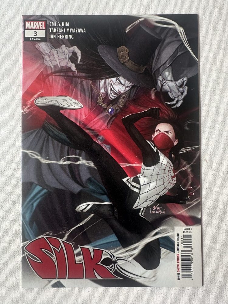 Silk 3 (LGY 34) Regular Cover By Inhyuk Lee (2022 Series / Marvel)