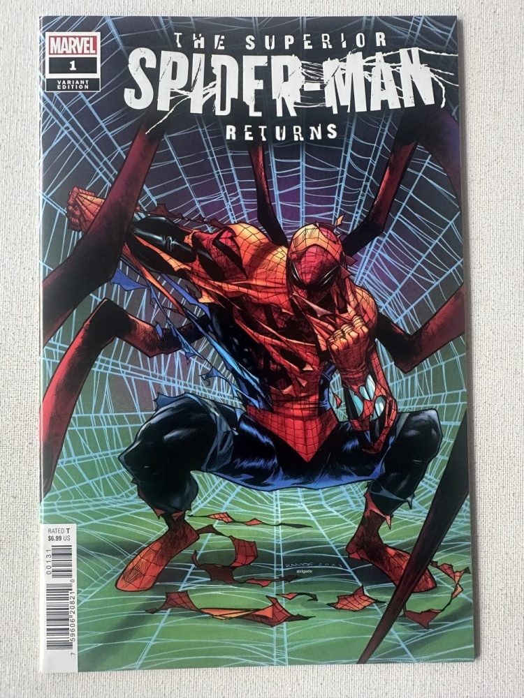 Superior Spider-Man Returns 1-Shot Variant Cover By Humberto Ramos (2023 Series / Marvel)