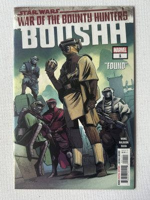 Star Wars Bounty Hunters: Boushh 1-Shot Regular Cover By Mahmud Asrar (2021 Series / Marvel)