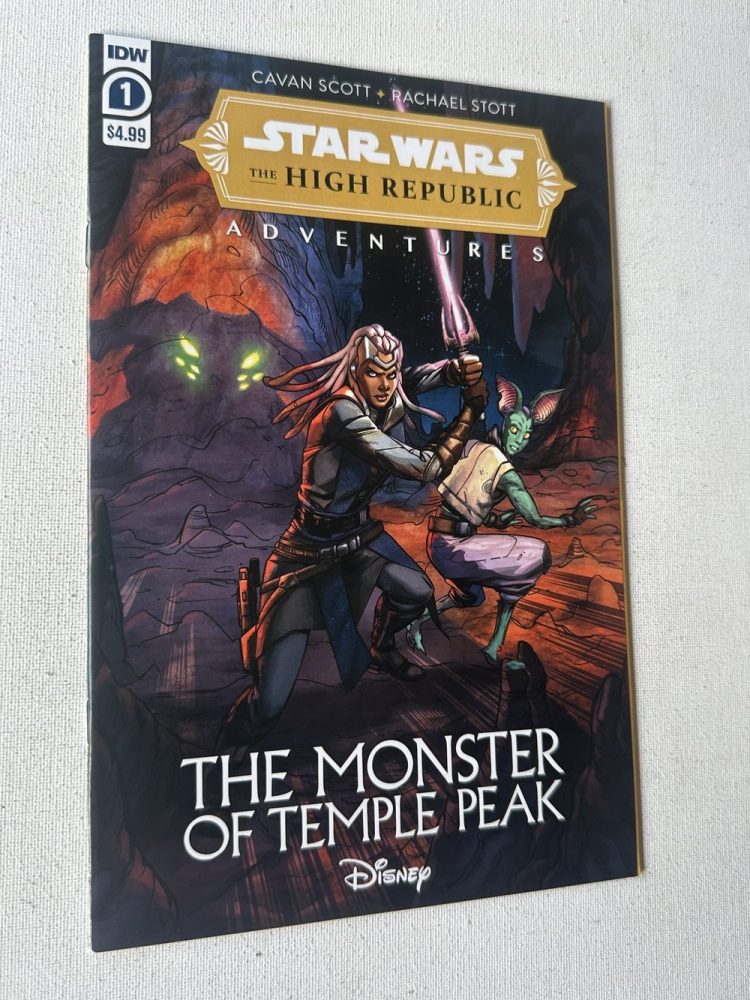 Star Wars The High Republic Adventures: The Monster Of Temple Peak 1 Cover By Rachael Stott (2021 Series / IDW) - Image 4