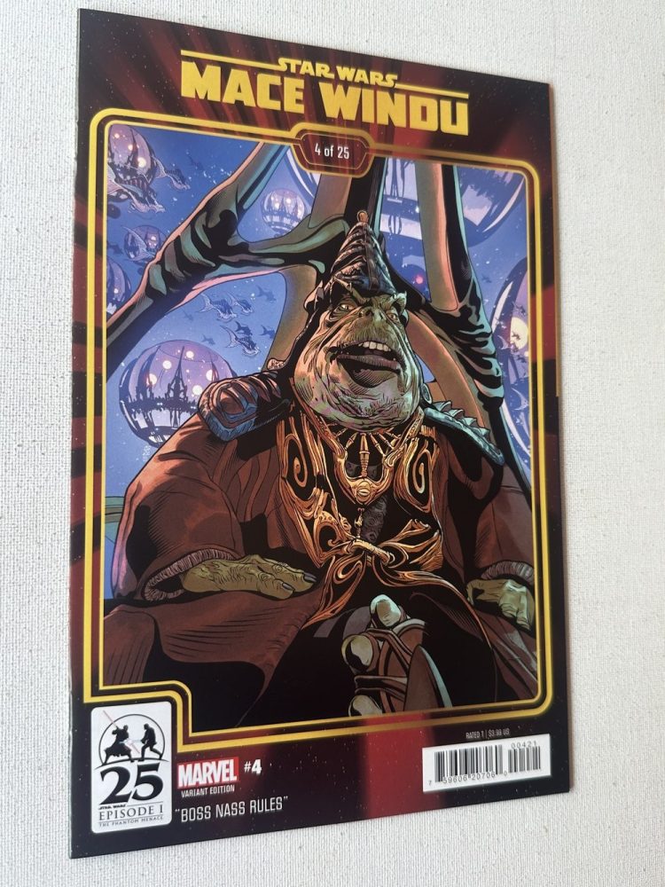Star Wars Mace Windu 4 Variant Cover By Chris Sprouse (2024 Series / Marvel) - Image 4