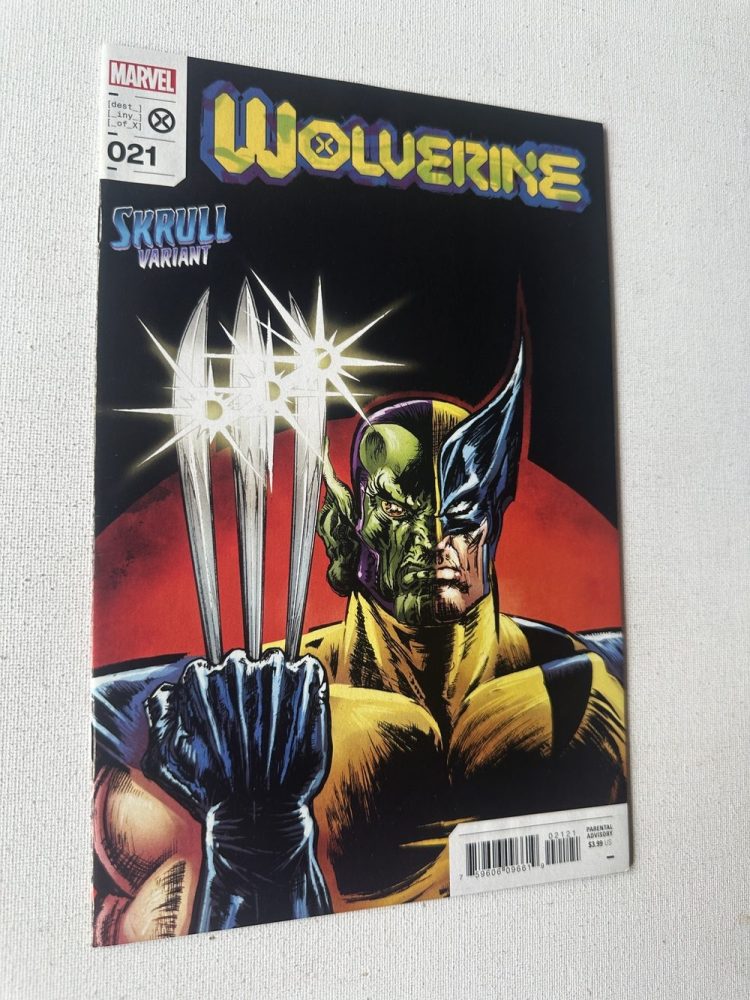Wolverine 21 Variant Skrull Cover By Rachelle Rosenberg (2020 Series / Marvel) - Image 4