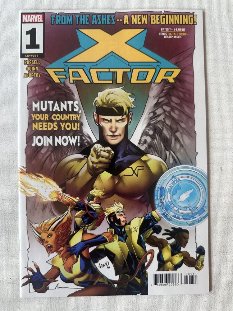 X-Factor 1 (LGY 293) Regular Cover By Greg Land (2024 Series / Marvel)