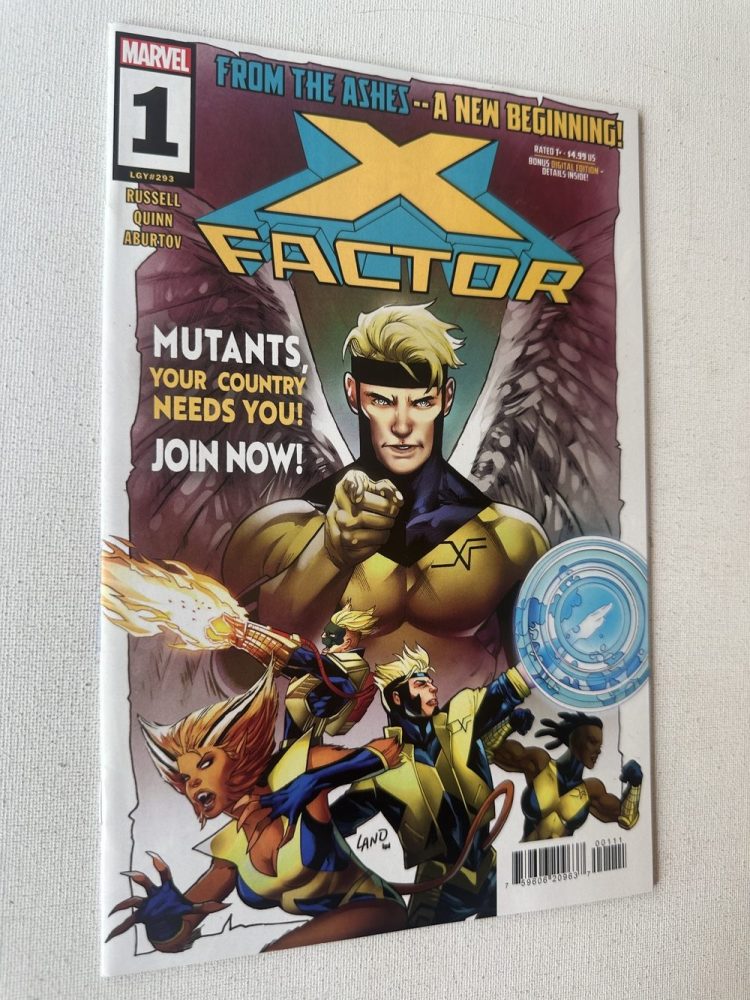 X-Factor 1 (LGY 293) Regular Cover By Greg Land (2024 Series / Marvel) - Image 4