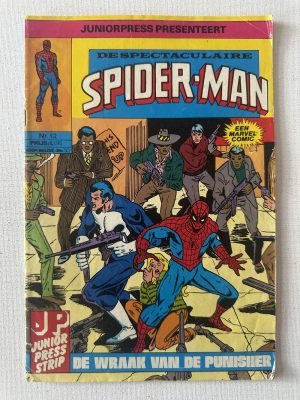 Spectaculaire Spider-Man 12 - De wraak van de Punisher (1977 Junior Press)