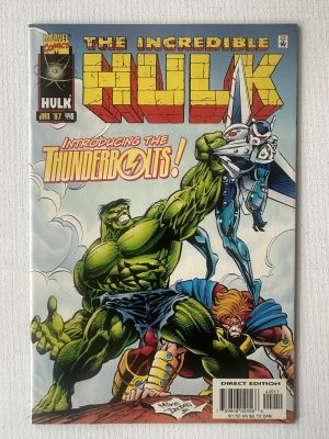 Hulk 449 Cover By Mike Deodato (1962 Series / Marvel) Key Issue 1-St Appearance Of The Thunderbolts