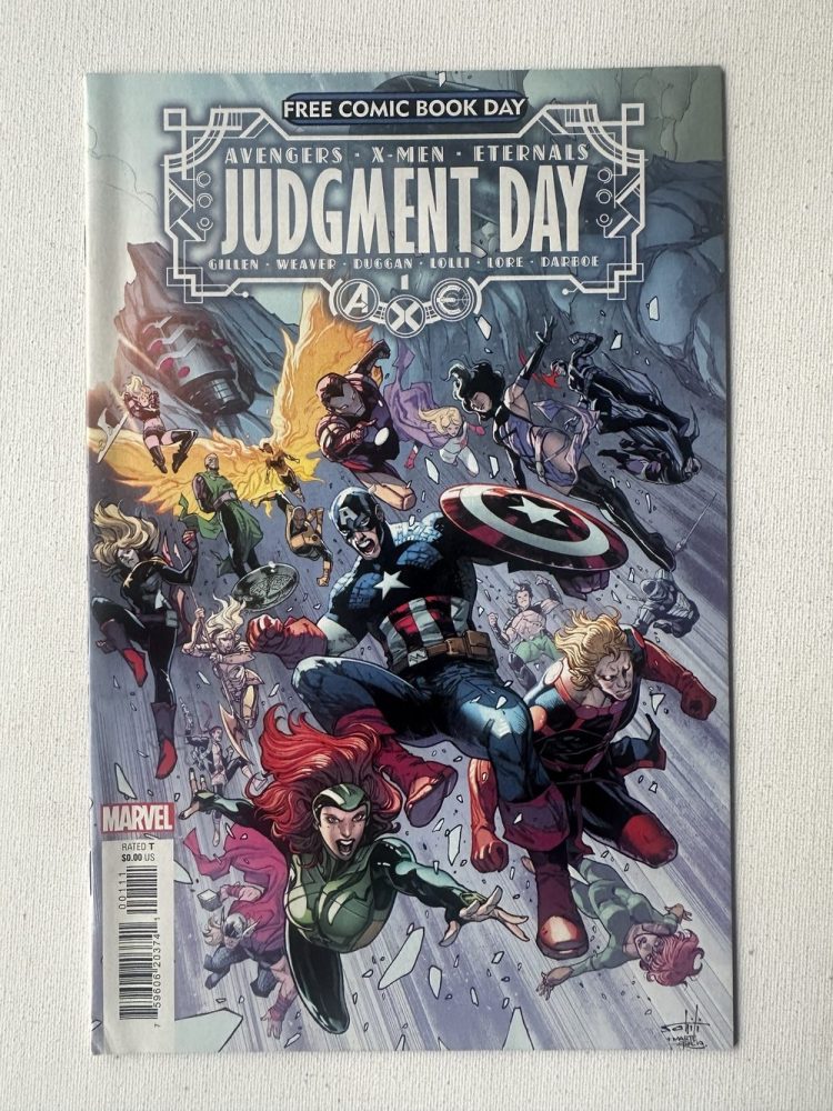 Avengers X-Men 1 FCBD Cover By Valerio Schiti (2022 Series / Marvel)