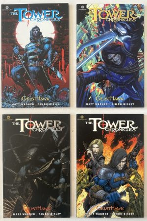 Tower Chronicles: Geisthawk 1-4 (2012 Series / Legendary Comics / Complete Mini-Series)