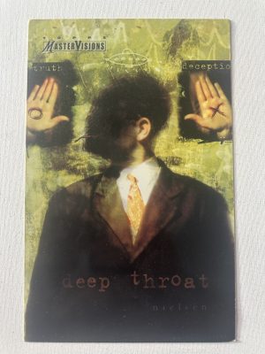 X-Files "Deep Throat" Promo Prints Oversized Card 6 1/2" x 10" (1995 Topps)