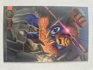 Thing Flair Annual Prints  Oversized Card 6 1/2" x 10" (1995 Marvel)