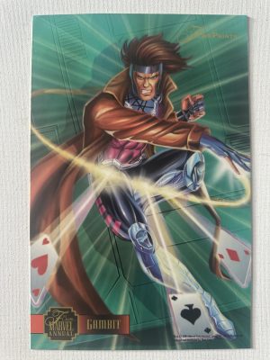 Gambit Flair Annual Promo Prints Oversized Card 6 1/2" x 10" (1995 Marvel)