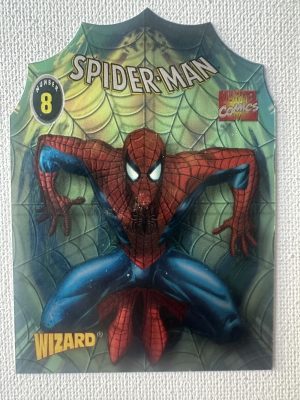 Spider-Man Wizard 1996 Marvel Chromium Die-Cut Promo Card