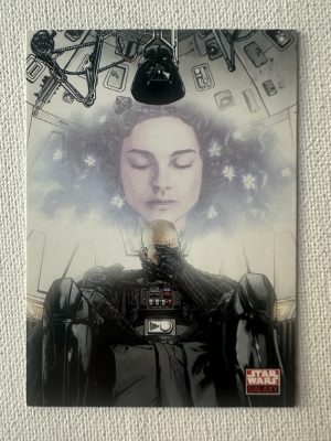 Star Wars Galaxy Series 4 Promo Card #P2 Darth Vader (2008 Topps)