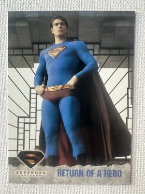 Superman Return of a Hero Sample Promo Card #P1 (2006 DC /Topps)