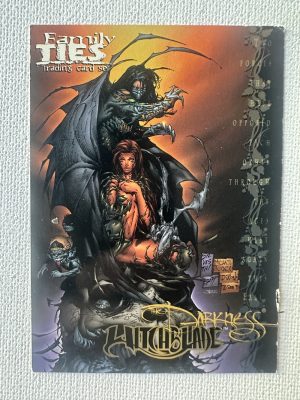 Witchblade / Darkness: Family Ties" Promo Trading Card (1997  Image Comics)