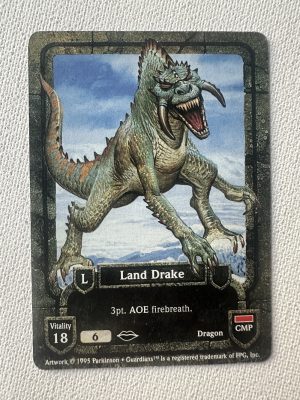Guardians CCG - Land Drake - ENG / Dagger Isle