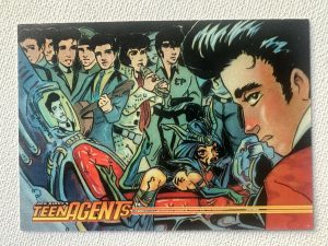 Jack Kirby's Teen Agents Cards 5 (1993 Topps)
