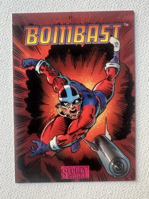 Jack Kirby's Secret City Saga "Bombast"Card 10 Of 12 (1993 Topps)