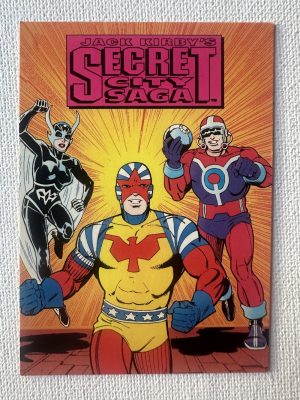 Jack Kirby's Secret City Saga "Team" Card 12 Of 12 (1993 Topps)