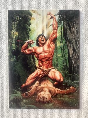Joe Jusko's Edgar Rice Burroughs Trading Card 1 "Tarzan The Magnificent" (1994)