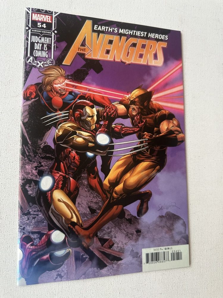 Avengers 54 (LGY754) Variant Cover By Salvador Larrocca Featuring Wolverine (2018 Series / Marvel) - Image 4