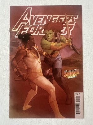 Avengers Forever 6 Skrull Variant Cover By Phil Noto (2021 Series / Marvel)