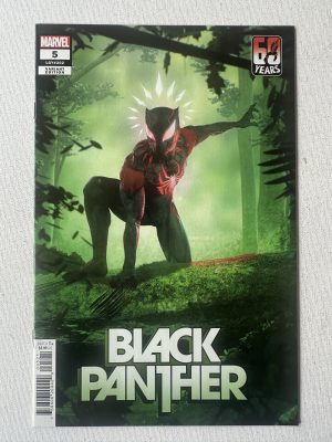 Black Panther 5 (LGY 202) Variant Spider-Man Cover By Bosslogic (2022 Series / Marvel)