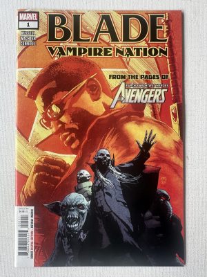 Blade: Vampire Nation 1-Shot Cover By Valerio Giangiordano (2022 Series / Marvel)