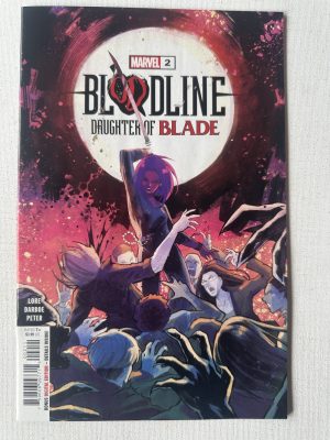 Bloodline Daughter Of Blade 2 Regular Cover By Karen S. Darboe (2023 Series / Marvel)
