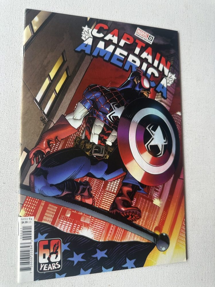Captain America 0 1-Shot Variant Spider-Man Cover By Cully Hamner (2022 Series / Marvel) - Image 4