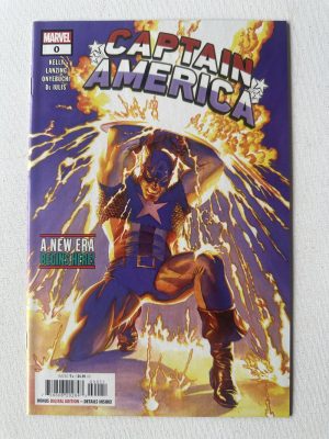 Captain America 0 1-Shot Variant Regular Cover By Alex Ross (2022 Series / Marvel)