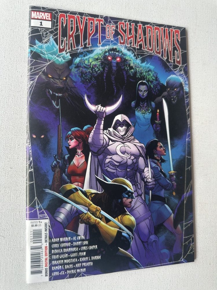 Crypt Of Shadows 1-Shot Regular Cover By Leinil Yu (2022 Series / Marvel) Key First Cover Appearance Of Bloodlust - Image 4
